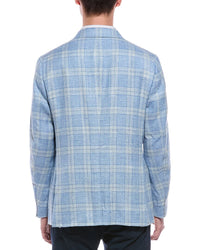 Isaia Isaia Silk, Linen, & Wool-Blend Jacket