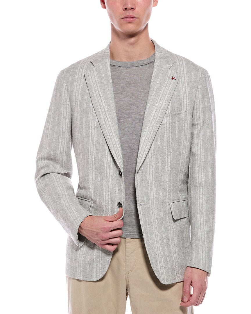 Isaia Isaia Wool-Blend Jacket
