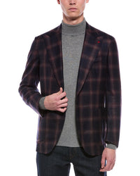 Isaia Isaia Wool, Cashmere, & Silk-Blend Jacket