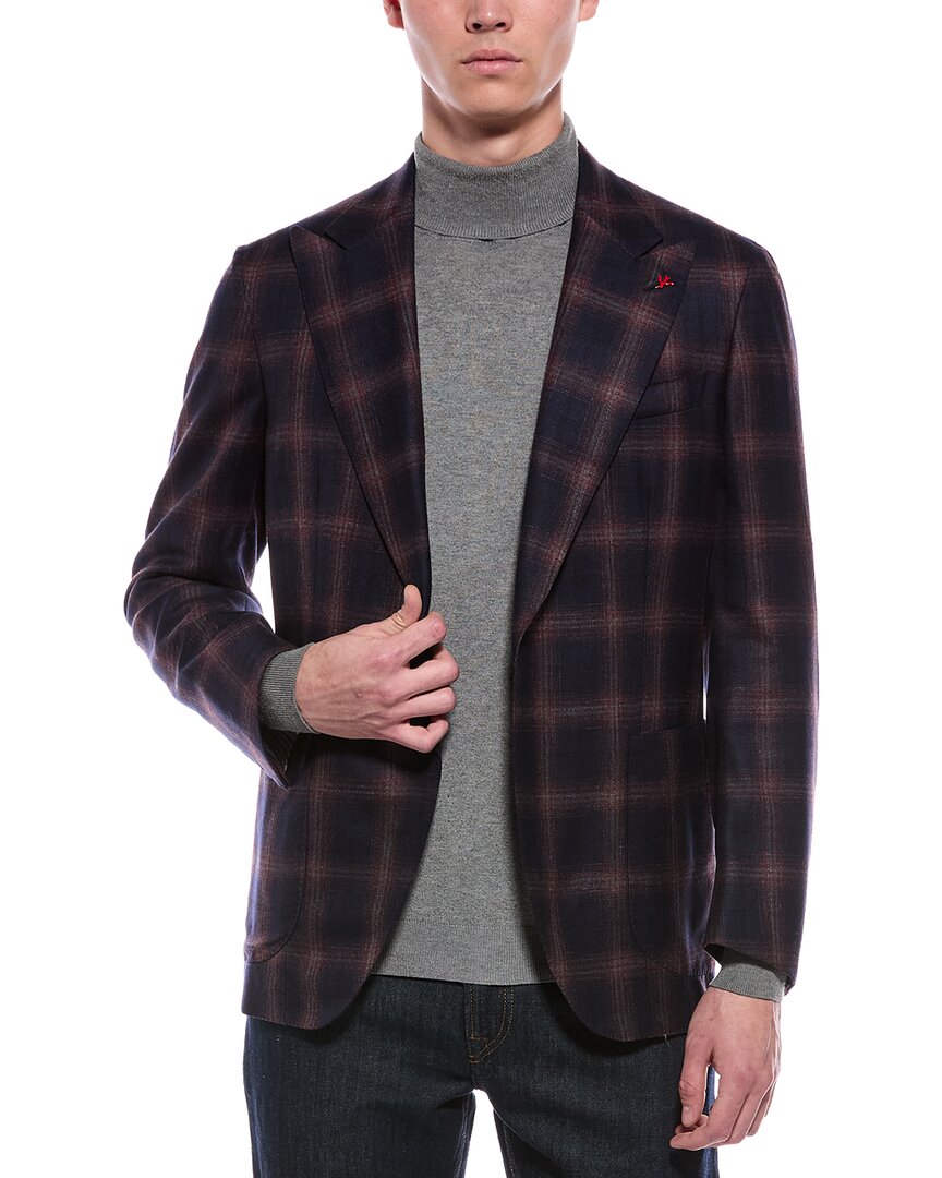 Isaia Isaia Wool, Cashmere, & Silk-Blend Jacket