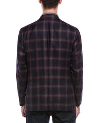 Isaia Isaia Wool, Cashmere, & Silk-Blend Jacket