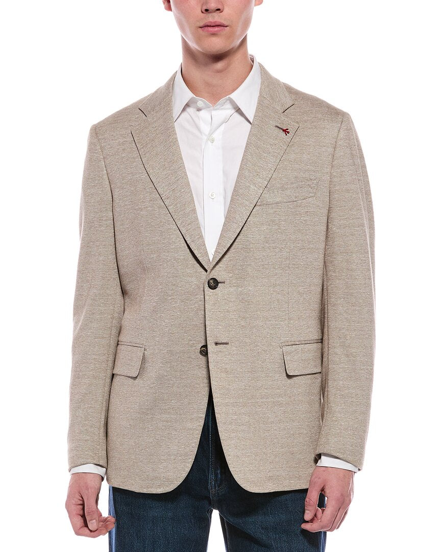 Isaia Isaia Linen-Blend Jacket
