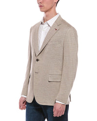 Isaia Isaia Linen-Blend Jacket