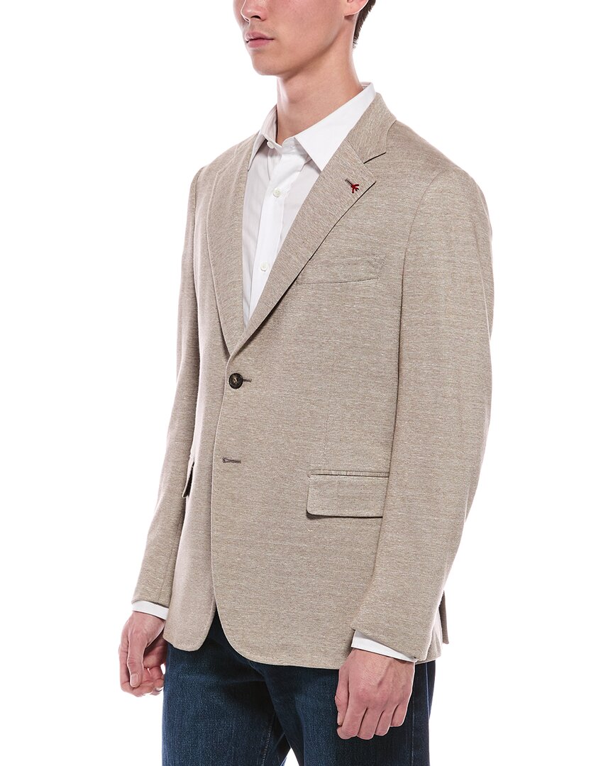Isaia Isaia Linen-Blend Jacket