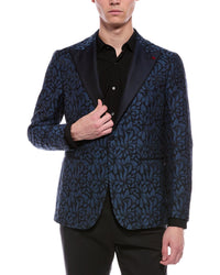 Isaia Isaia Wool & Silk-Blend Jacket
