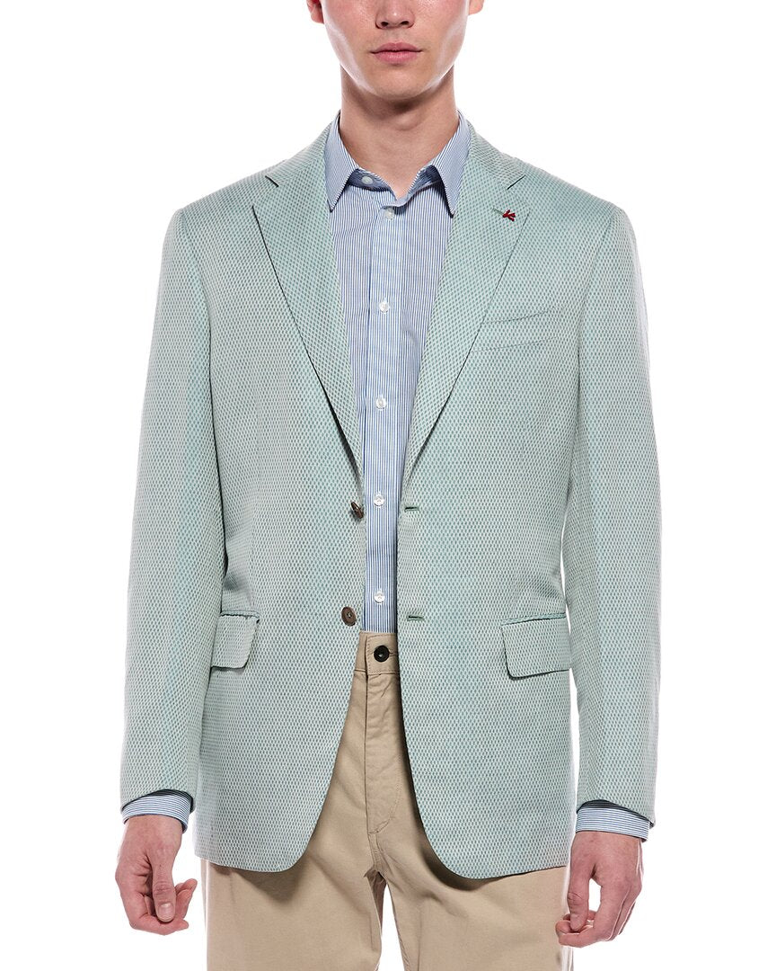 Isaia Isaia Linen-Blend Jacket