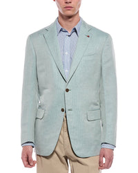 Isaia Isaia Linen-Blend Jacket