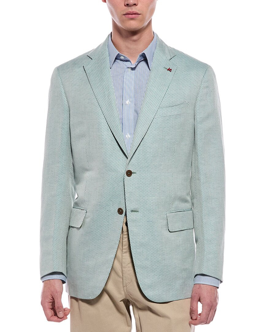Isaia Isaia Linen-Blend Jacket