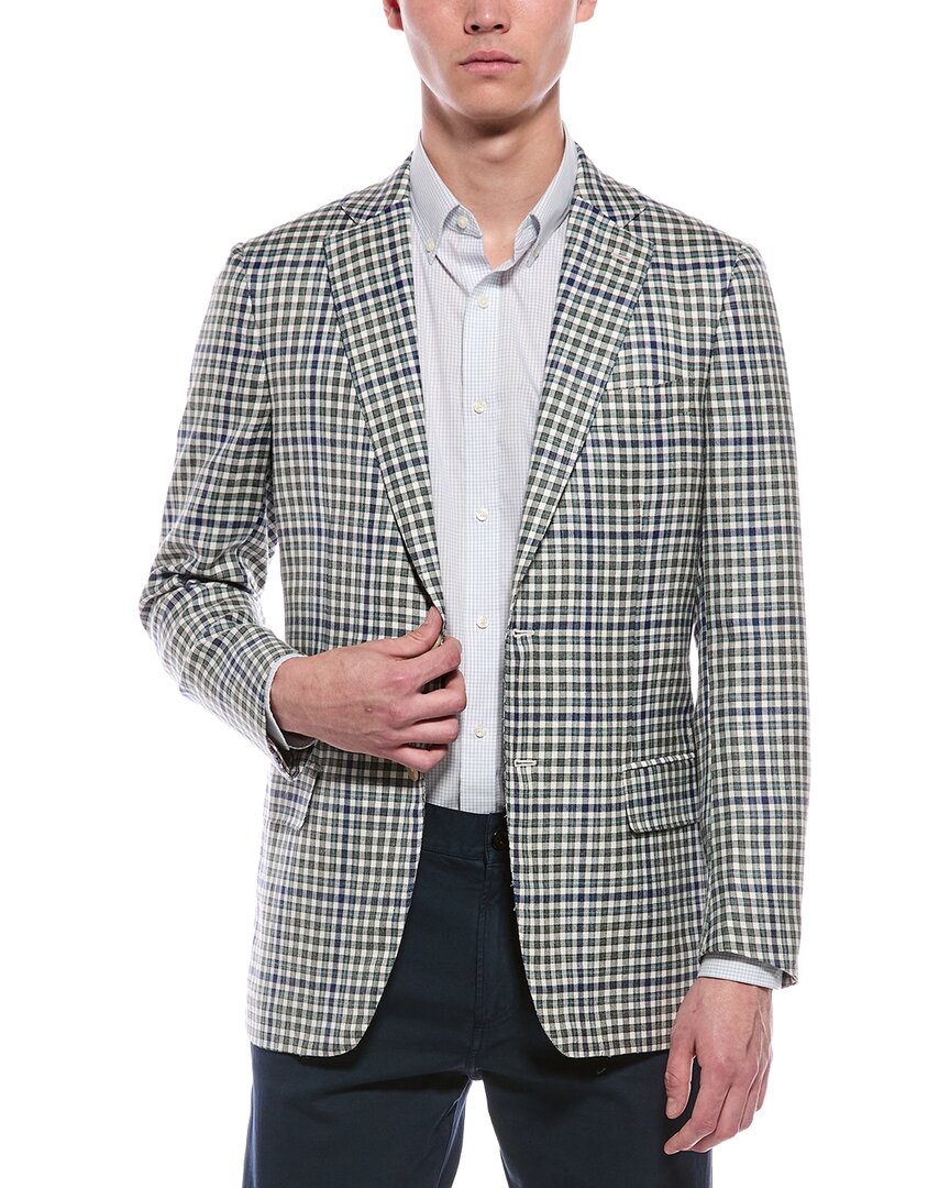 Isaia Isaia Wool, Silk, & Linen-Blend Jacket