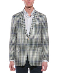 Isaia Isaia Wool, Silk, & Linen-Blend Jacket