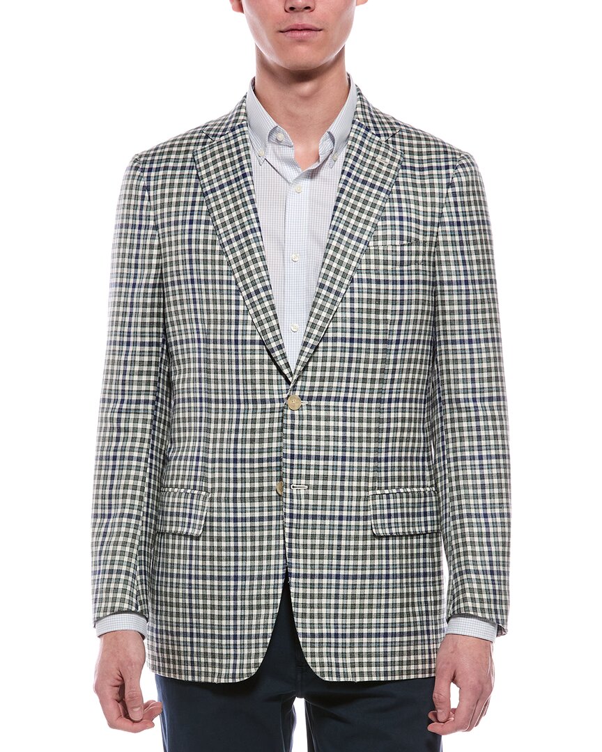 Isaia Isaia Wool, Silk, & Linen-Blend Jacket