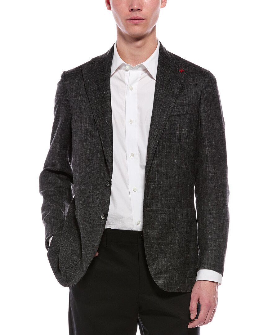 Isaia Isaia Silk, Cashmere, & Linen-Blend Jacket