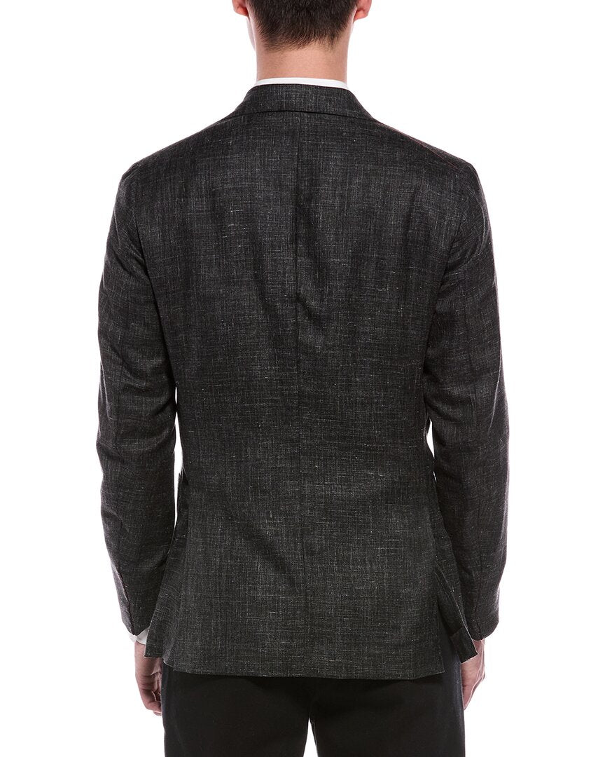 Isaia Isaia Silk, Cashmere, & Linen-Blend Jacket