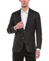 Isaia Isaia Silk, Cashmere, & Linen-Blend Jacket
