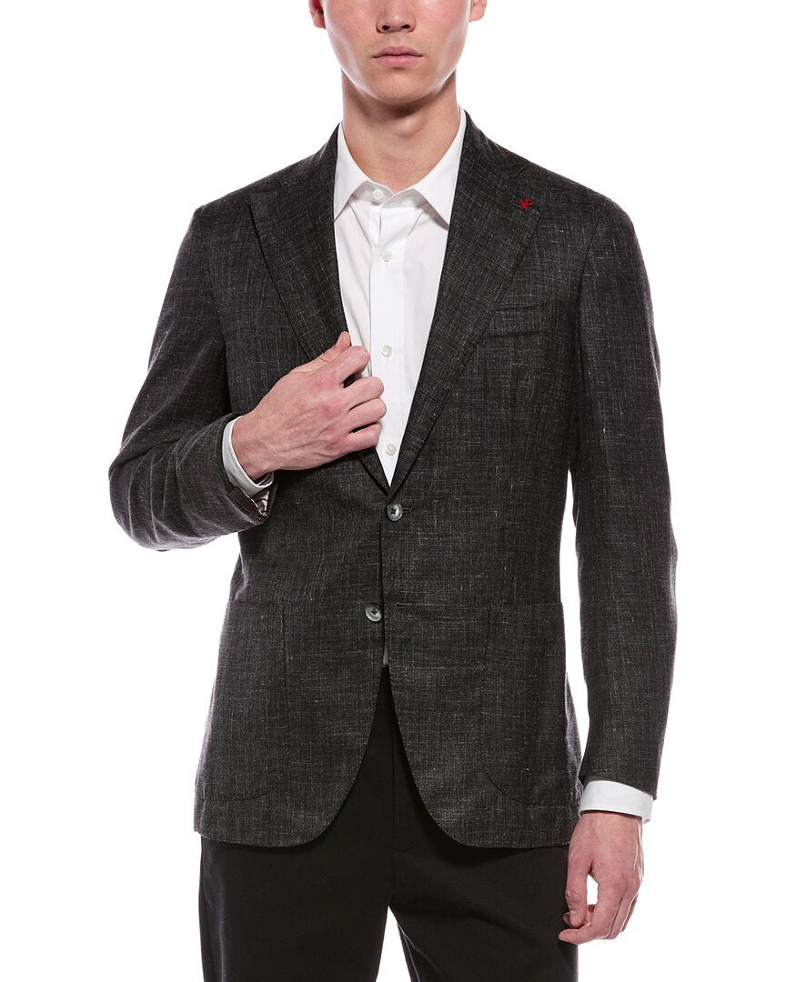 Isaia Isaia Silk, Cashmere, & Linen-Blend Jacket