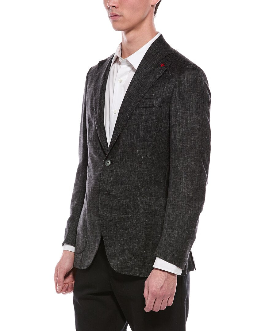 Isaia Isaia Silk, Cashmere, & Linen-Blend Jacket
