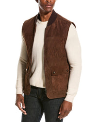 Isaia Isaia Suede Vest