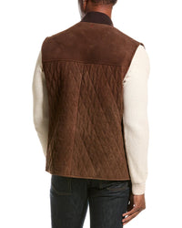 Isaia Isaia Suede Vest