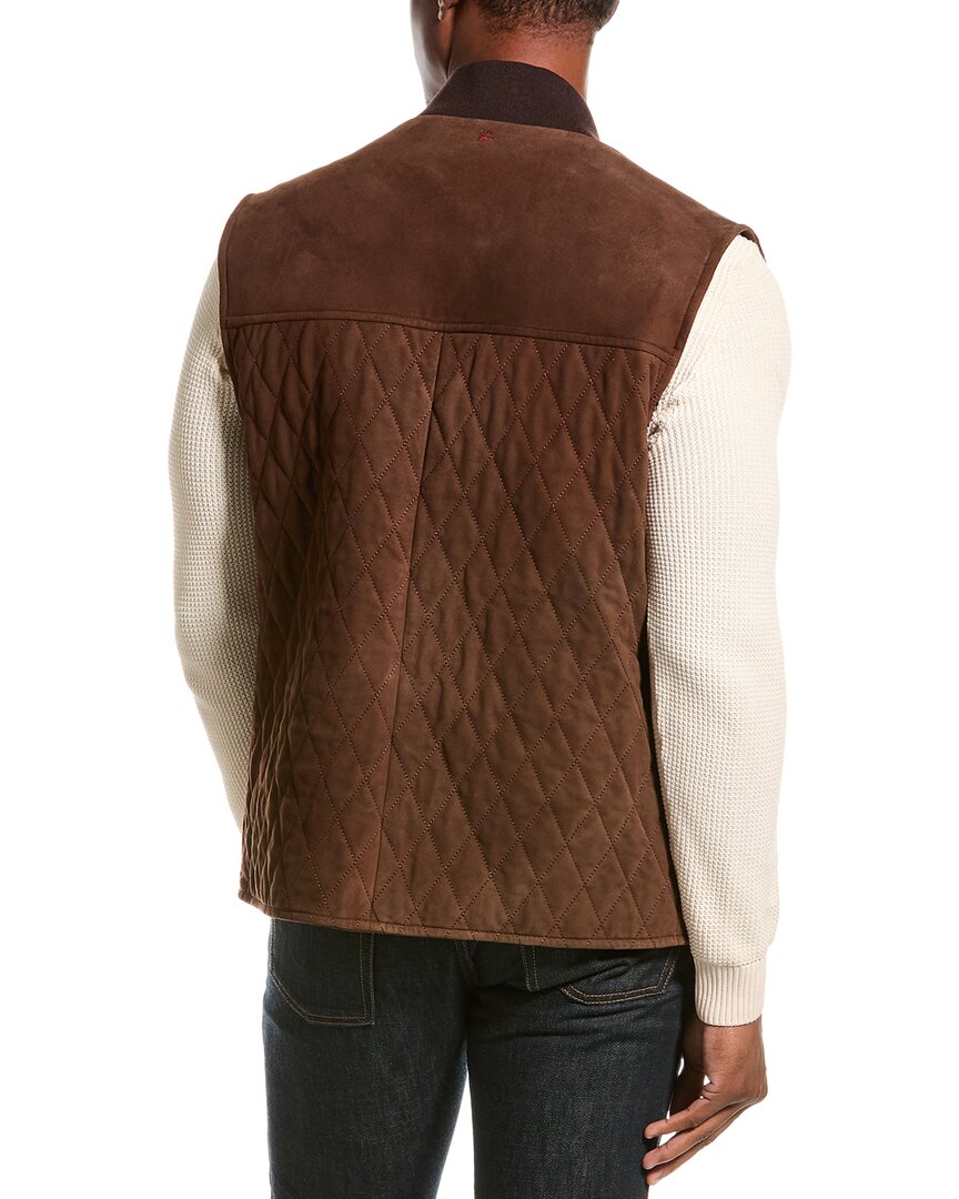 Isaia Isaia Suede Vest