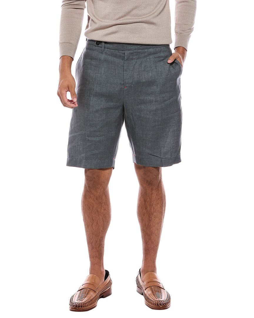Isaia Isaia Linen Trouser Short