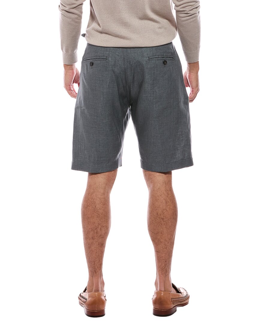 Isaia Isaia Linen Trouser Short