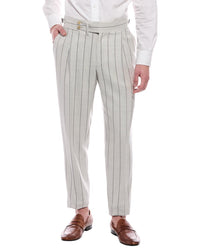 Isaia Isaia Wool, Silk, & Linen-Blend Trouser