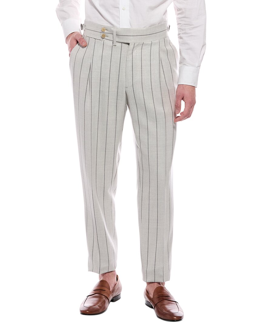 Isaia Isaia Wool, Silk, & Linen-Blend Trouser
