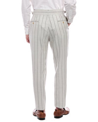 Isaia Isaia Wool, Silk, & Linen-Blend Trouser