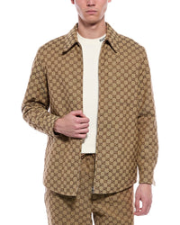Gucci Gucci Gg Canvas Overshirt
