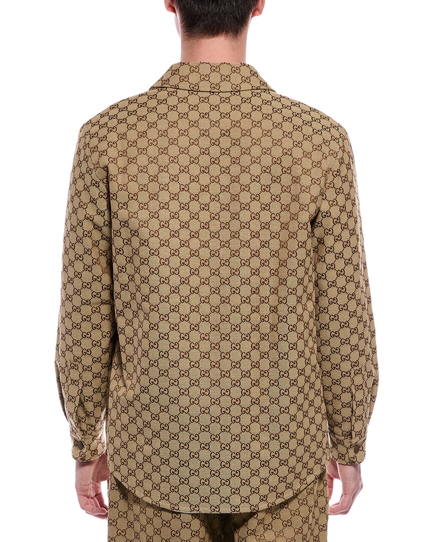 Gucci Gucci Gg Canvas Overshirt