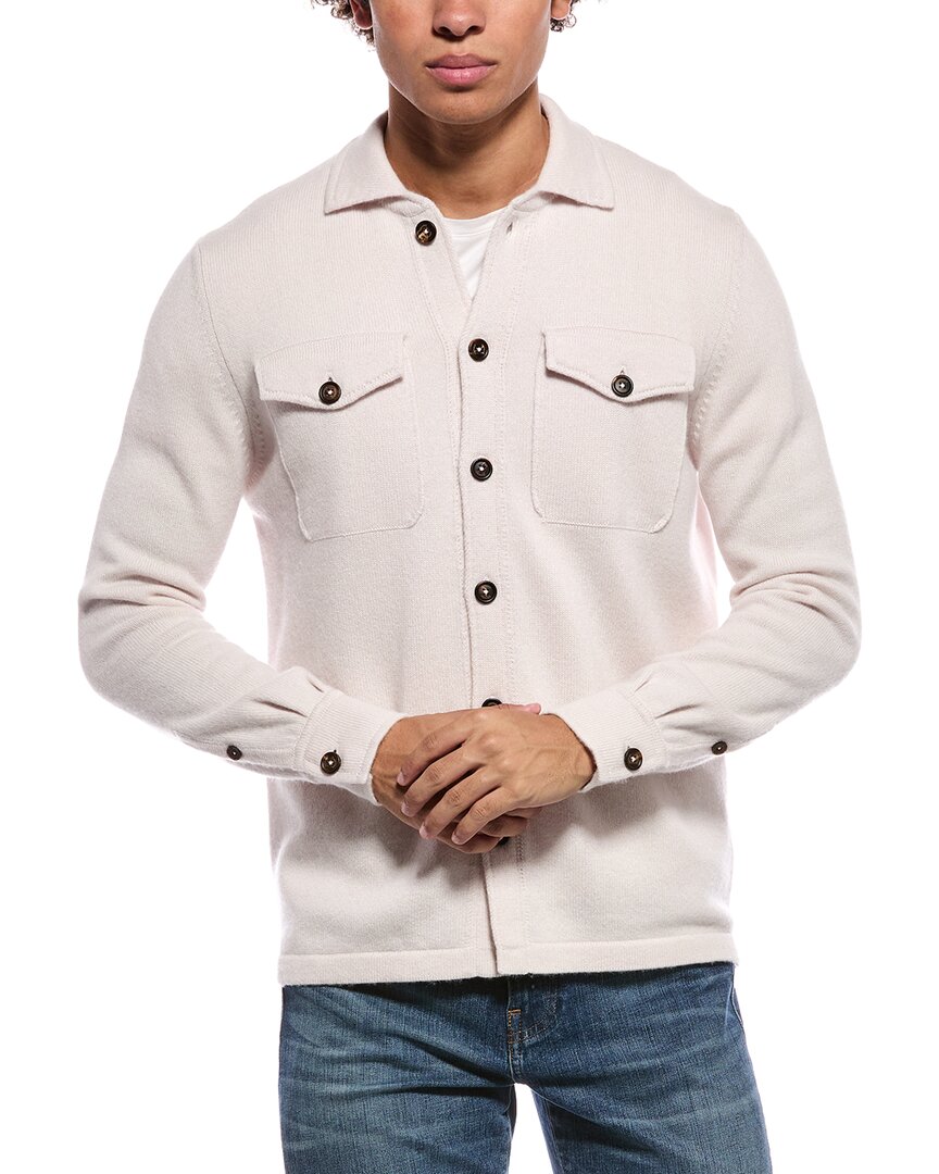 Eleventy 100% Cashmere Button Sweater