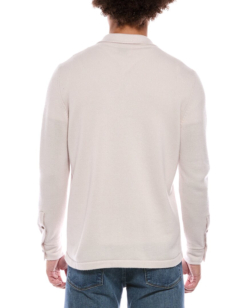 Eleventy 100% Cashmere Button Sweater