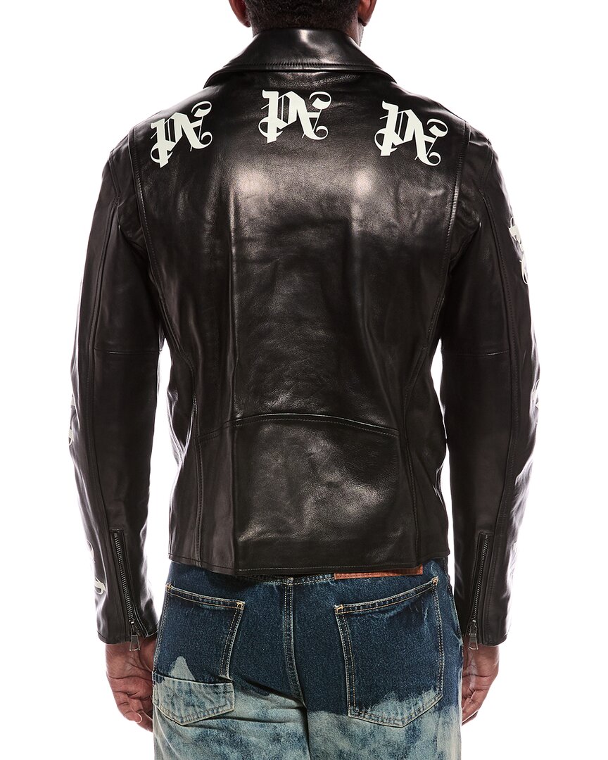 Palm Angels Palm Angels Leather Jacket