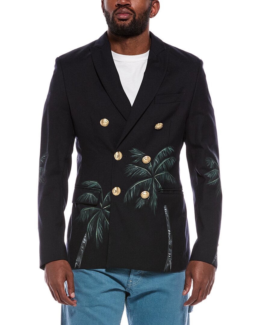 Palm Angels Palm Angels Printed Blazer