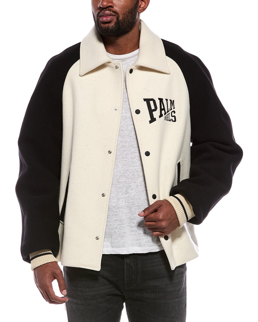 Palm Angels Palm Angels Wool Logo Jacket