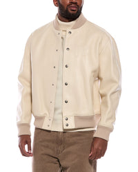 Palm Angels Palm Angels Leather Jacket
