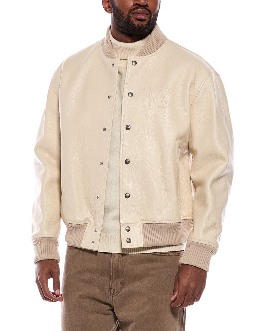 Palm Angels Palm Angels Leather Jacket