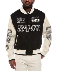 Palm Angels Palm Angels Logo Wool-Blend Jacket