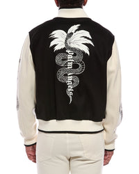 Palm Angels Palm Angels Logo Wool-Blend Jacket