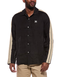 Palm Angels Palm Angels Woven Linen Shirt