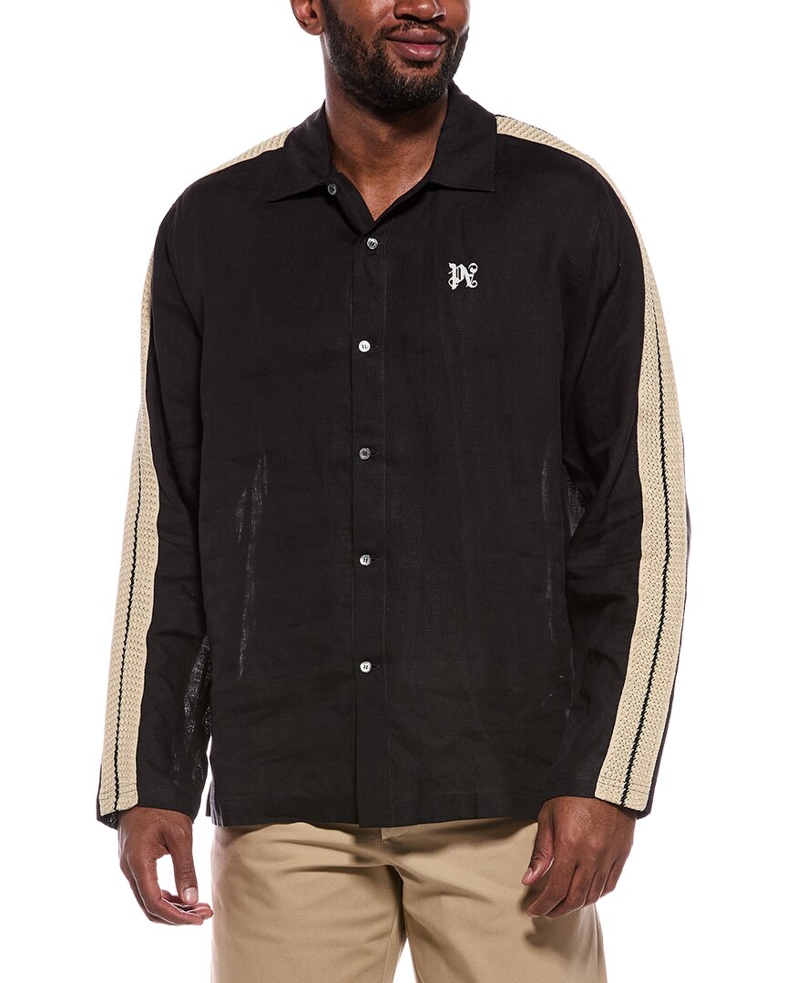 Palm Angels Palm Angels Woven Linen Shirt