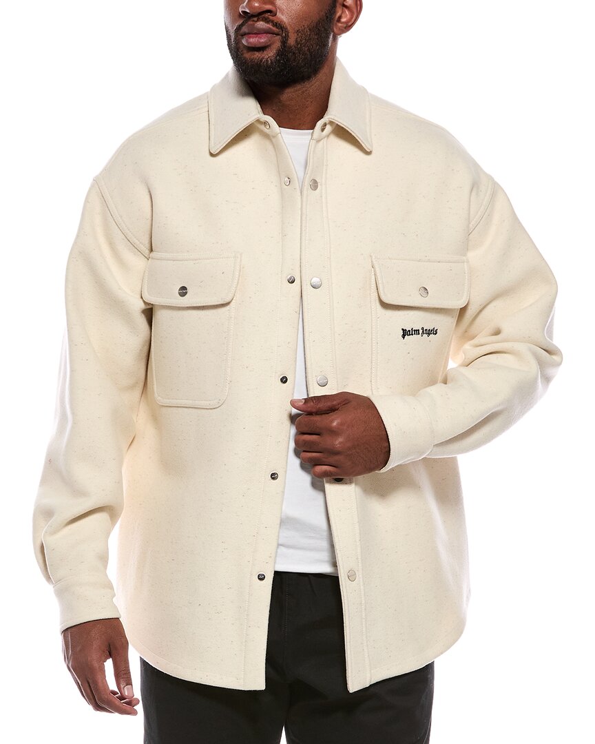 Palm Angels Palm Angels Wool Overshirt