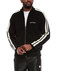Palm Angels Palm Angels Knit Wool & Cashmere-Blend Jacket