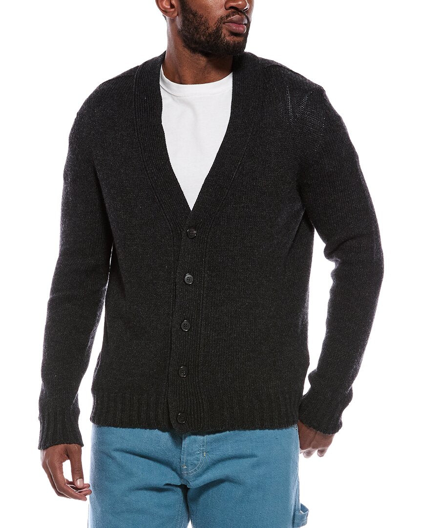 Palm Angels Palm Angels Wool & Cashmere-Blend Cardigan
