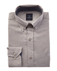 Tailorbyrd Melange Performance Dress Shirt
