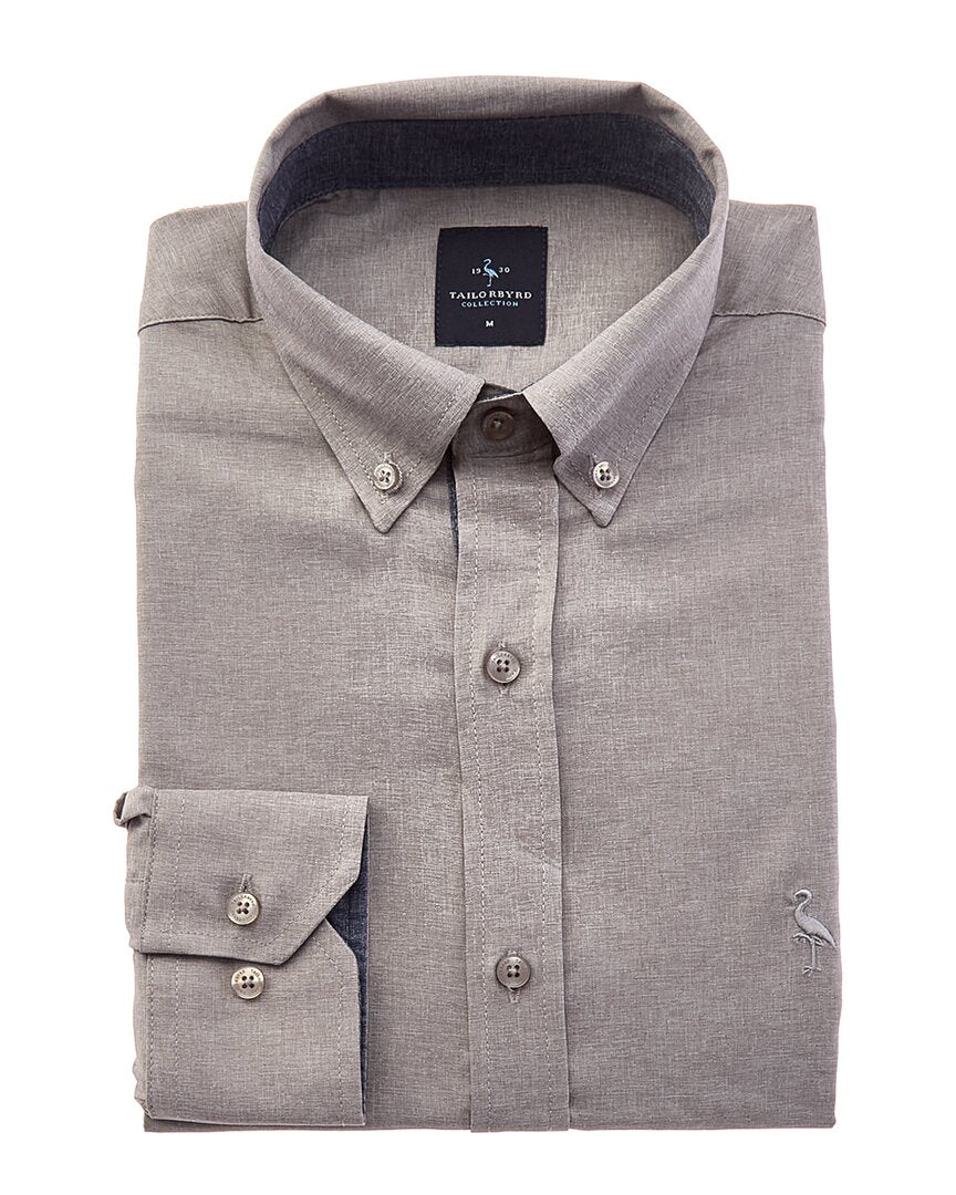Tailorbyrd Melange Performance Dress Shirt