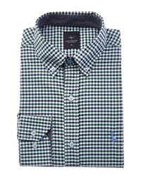 Tailorbyrd Gingham Performance Dress Shirt