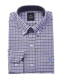 Tailorbyrd Gingham Performance Dress Shirt