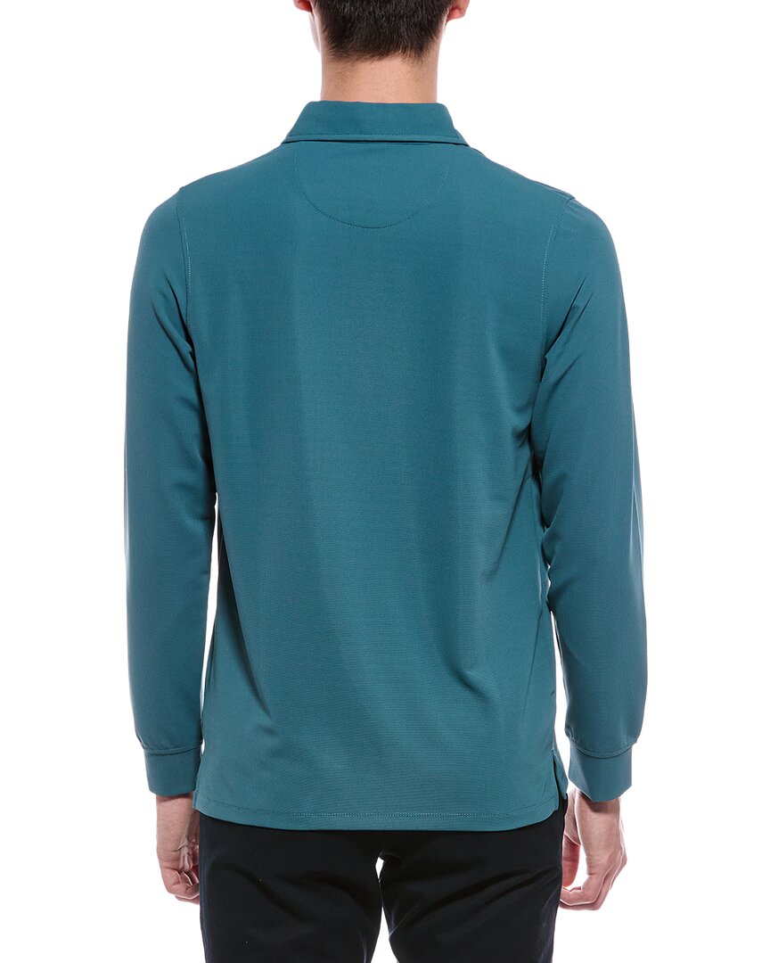 TailorByrd Tailorbyrd Micro Grid Performance Polo Shirt