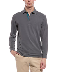 TailorByrd Tailorbyrd Micro Grid Performance Polo Shirt